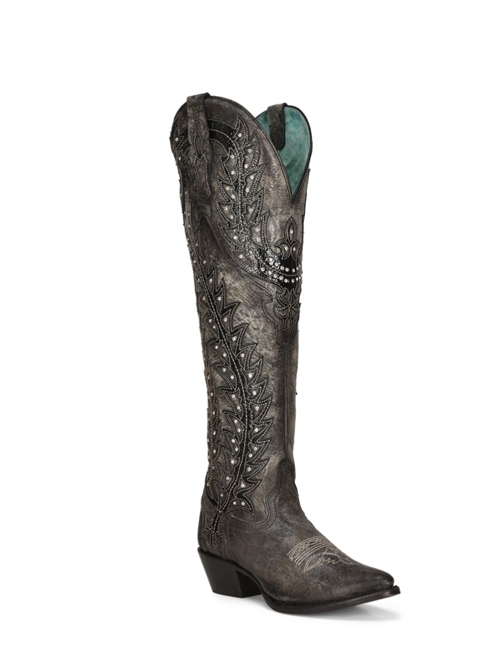 Black Corral Tall Cowboy Boots Size 9.5
